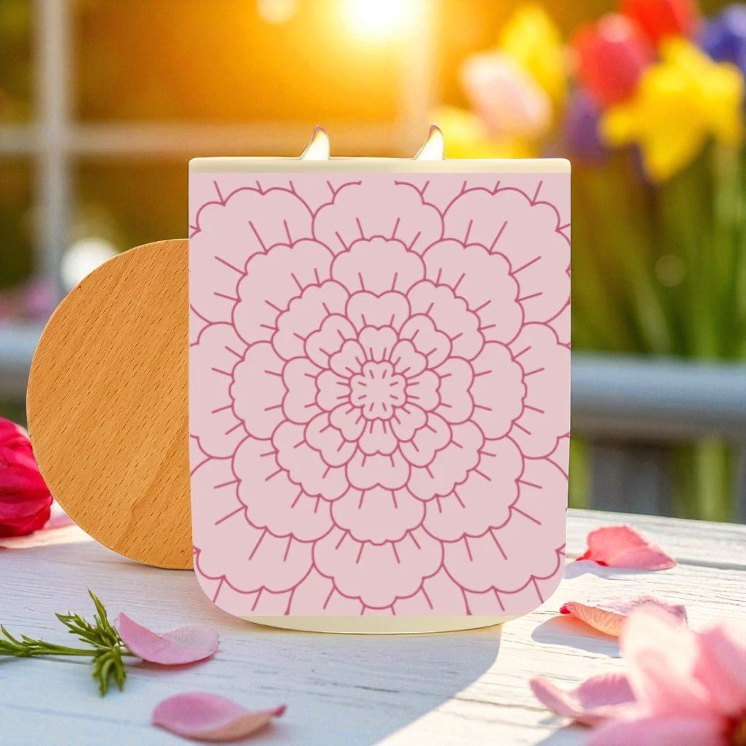 Spring Blossoms Candle, Vanilla Orchid - Deborah Elizabeth