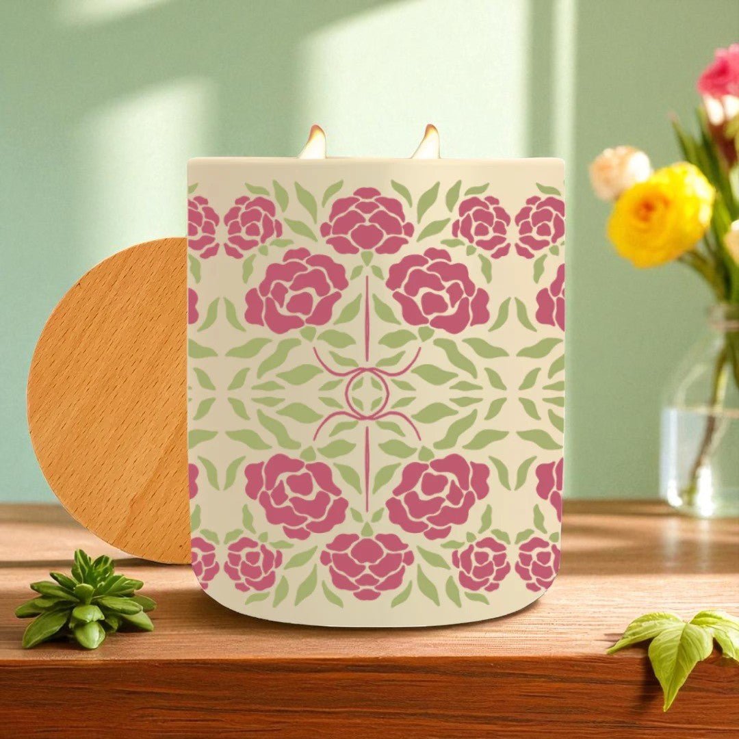 Spring Flowers Candle, Santal Coconut - Deborah Elizabeth